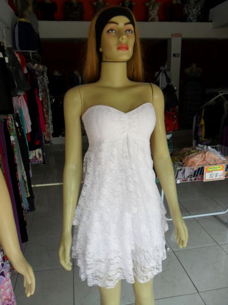 Vestido de Renda Branco