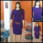 Vestido de Viscolycra Tam.Especial
