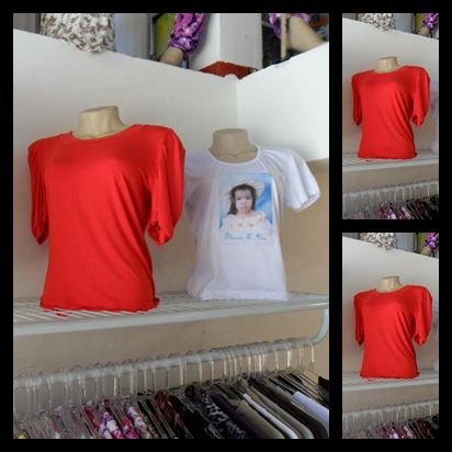 Blusinha Manga Princesa