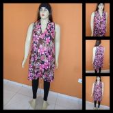2 em 1 Vestido e Sobre Legging Tam.Especial